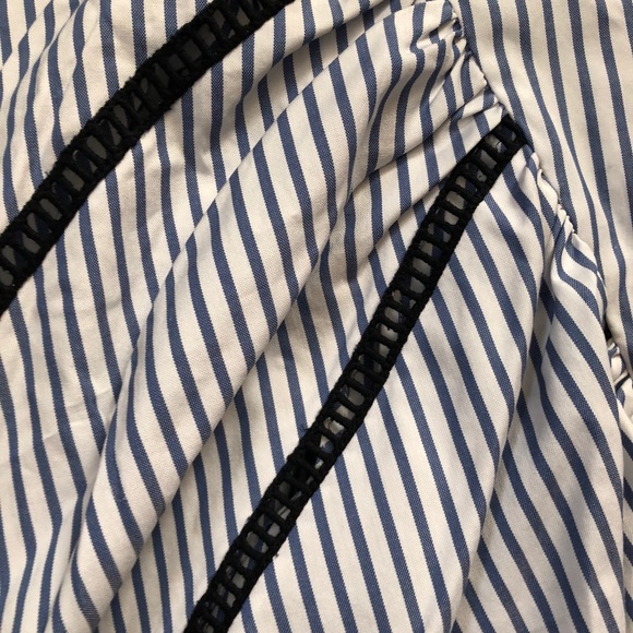 Caroline Constas Frankie Stripped Blouse XS - Picture 10 of 14